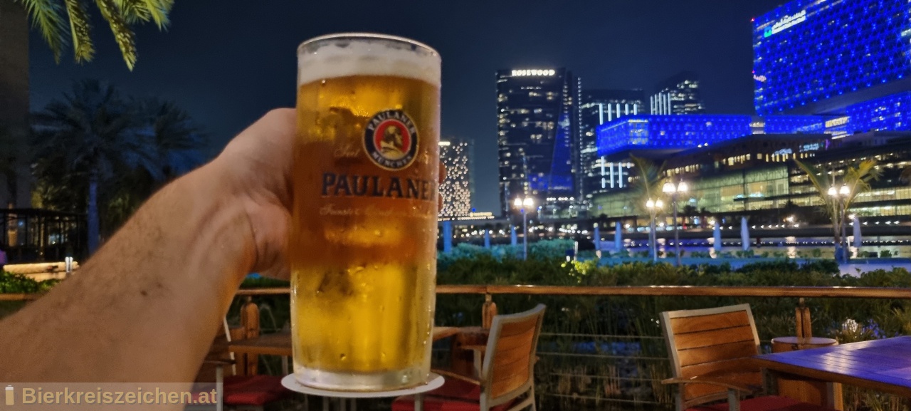 Foto eines Bieres der Marke Paulaner Original Mnchner Hell aus der Brauerei Paulaner Brauerei