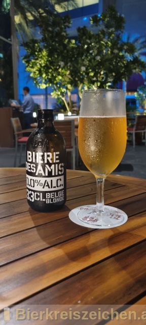 Foto eines Bieres der Marke Biere des Amis 0.0% aus der Brauerei Bire des Amis