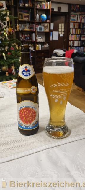 Foto eines Bieres der Marke LoveBeer - Schneider Weisse & LaBrassBanda aus der Brauerei Schneider Weisse